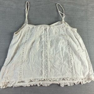 Lovestitch Cream Lace Camisole Top